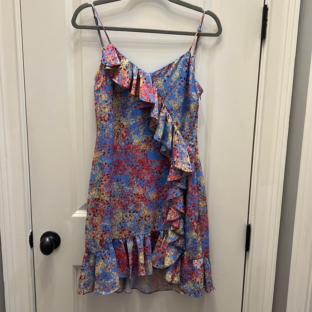 Devlin Floral Ruffle Dress